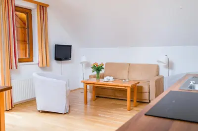 TV/Unterhaltungsangebot in der Unterkunft Appartements Stranach