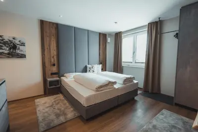 Ein Bett oder Betten in einem Zimmer der Unterkunft Seekarspitz Boutique Appartements