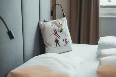 Ein Bett oder Betten in einem Zimmer der Unterkunft Seekarspitz Boutique Appartements