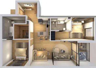 Küche/Küchenzeile in der Unterkunft Seekarspitz Boutique Appartements