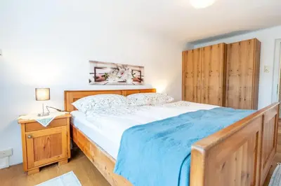 Ein Bett oder Betten in einem Zimmer der Unterkunft Ferienwohnung Kino