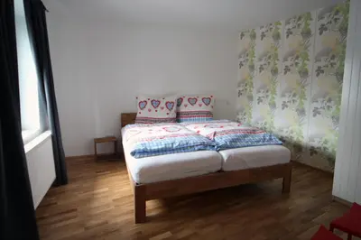 Ein Bett oder Betten in einem Zimmer der Unterkunft Gala Apartments - Country Oasis in Pettenbach