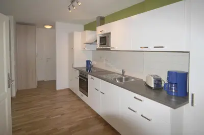 Küche/Küchenzeile in der Unterkunft Gala Apartments - Country Oasis in Pettenbach