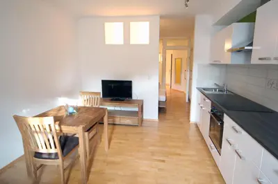 Küche/Küchenzeile in der Unterkunft Gala Apartments - Country Oasis in Pettenbach