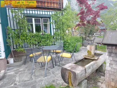 Ein Garten an der Unterkunft Apartment Klampfner by FiS - Fun in Styria