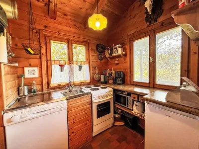 Küche/Küchenzeile in der Unterkunft Holiday Home Ferienhaus Giselbrecht by Interhome