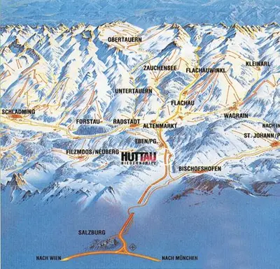 Naturlandschaft in der Nähe der Ferienwohnung