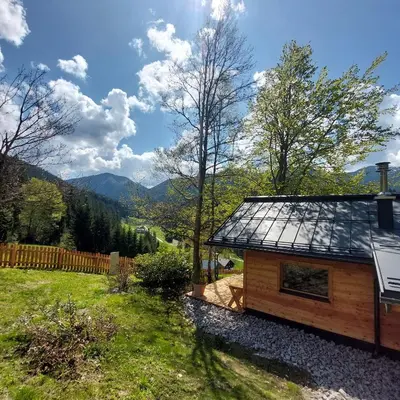 Naturlandschaft in der Nähe des Ferienhauses