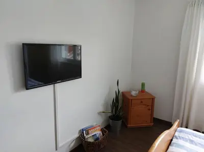 TV/Unterhaltungsangebot in der Unterkunft Geräumiges Attersee Refugium