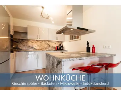 Küche/Küchenzeile in der Unterkunft Ferienhaus Nikolaus by Heimathaus Dengg - Ski & Wanderurlaub nahe Obertauern im Salzburger Land