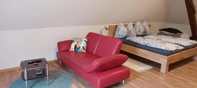 Ein Bett oder Betten in einem Zimmer der Unterkunft Apartment Gertraud