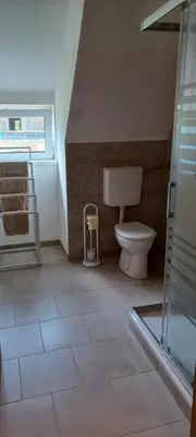 Ein Badezimmer in der Unterkunft Apartment Gertraud