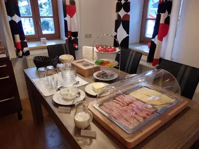 Essen in der Ferienwohnung oder in der Nähe