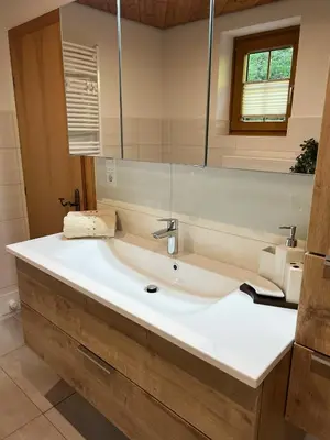 Ein Badezimmer in der Unterkunft Appartement Pauline