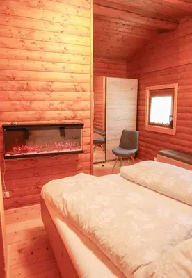 Ein Bett oder Betten in einem Zimmer der Unterkunft Landhausidylle