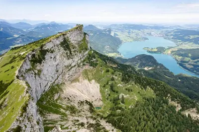 Naturlandschaft in der Nähe des Ferienhauses