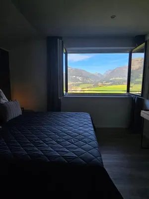 Ein Bett oder Betten in einem Zimmer der Unterkunft Appartment Haus Einbergblick