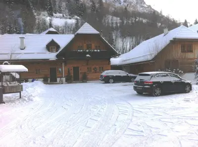 Ferienhaus Anna im Winter