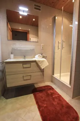 Ein Badezimmer in der Unterkunft Weinbachbauer - Urlaub am Bauernhof