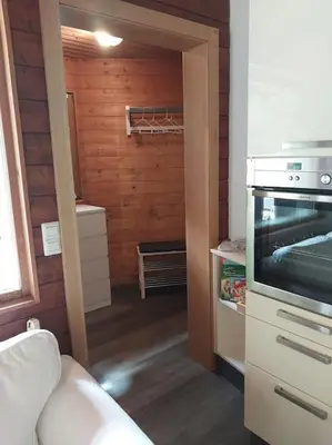 Küche/Küchenzeile in der Unterkunft Ferienwohnung Ortner am Kreischberg