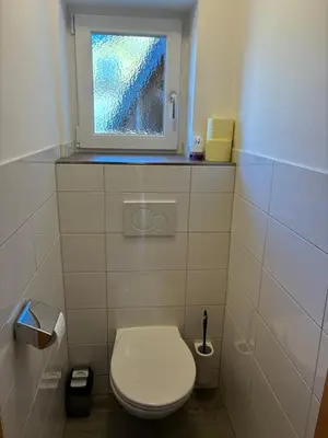 Ein Badezimmer in der Unterkunft Haus Schreilechner