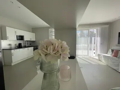 Küche/Küchenzeile in der Unterkunft Eva's Appartement
