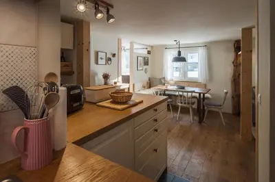 Küche/Küchenzeile in der Unterkunft Das Heinz - Your Austrian Home