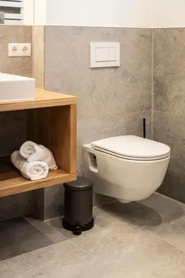 Ein Badezimmer in der Unterkunft Zeitlos Apartments Flachau