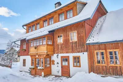 Haus Waberl im Winter
