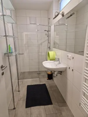 Ein Badezimmer in der Unterkunft Apartment Altmünster mit Traunsteinblick