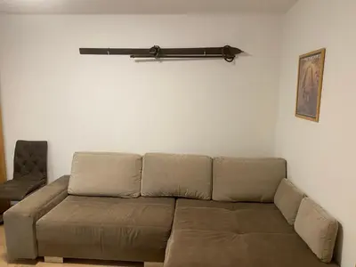 Ein Sitzbereich in der Unterkunft Apartment DOLCE VITA
