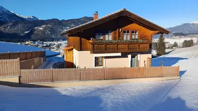 Naturlandschaft in der Nähe des Chalets