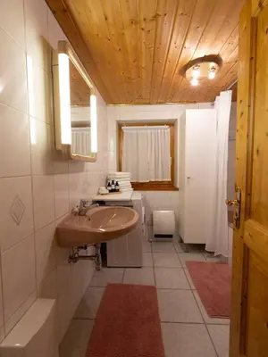 Ein Badezimmer in der Unterkunft Ferienhaus Elfi
