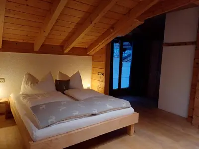 Ein Bett oder Betten in einem Zimmer der Unterkunft Appartement Zürcher
