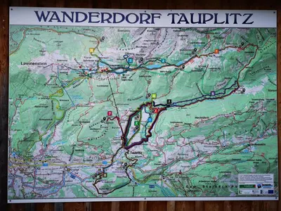 Grundriss der Unterkunft Tauplitz Panorama Apartment, 75qm, Balkon und Sauna