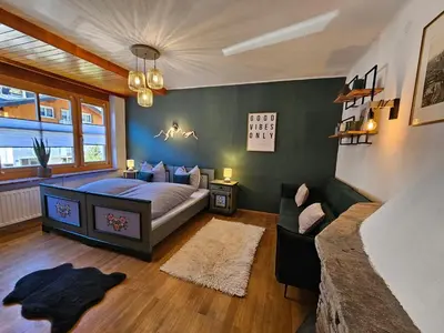 Ein Bett oder Betten in einem Zimmer der Unterkunft Marianne - Alpine Apartments