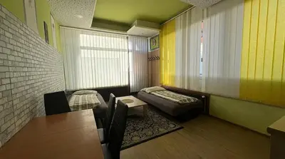 Ein Sitzbereich in der Unterkunft Ferienwohnung mit viel Platz