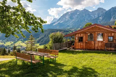 Naturlandschaft in der Nähe des Ferienhauses
