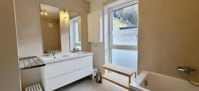 Ein Badezimmer in der Unterkunft Apartment Bergblick by Alpenidyll Apartments