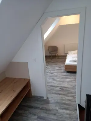 Ein Bett oder Betten in einem Zimmer der Unterkunft NRV Appartement Top 8