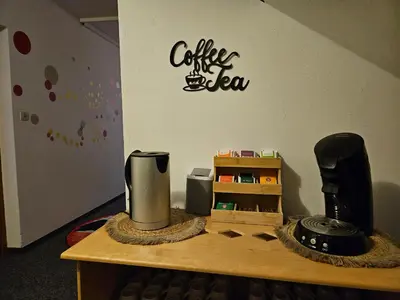 Kaffee-/Teezubehör in der Unterkunft Pension Sonnhof Attersee