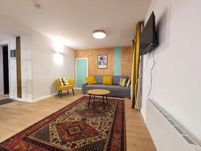 TV/Unterhaltungsangebot in der Unterkunft mg4 Apartments