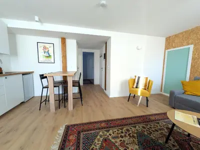 Küche/Küchenzeile in der Unterkunft mg4 Apartments