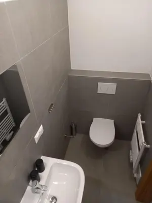 Ein Badezimmer in der Unterkunft NRV twee-persoonskamer met gemeenschappelijke keuken