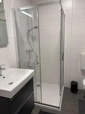 Ein Badezimmer in der Unterkunft Ferienwohnung Nußbaumer