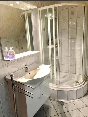 Ein Badezimmer in der Unterkunft Ferienwohnung Sophie