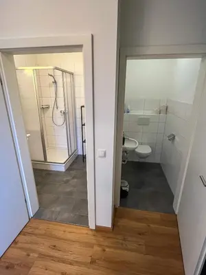 Ein Badezimmer in der Unterkunft Bestezeit Appartements