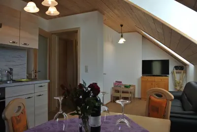 Küche/Küchenzeile in der Unterkunft Bio-Bergbauernhof Möslhof