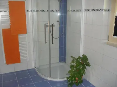 Ein Badezimmer in der Unterkunft Bio-Bergbauernhof Möslhof