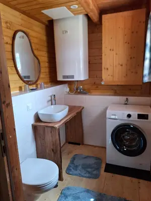Ein Badezimmer in der Unterkunft Chalet Siebenschläfer
